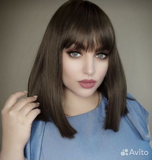 Парик каре с челкой