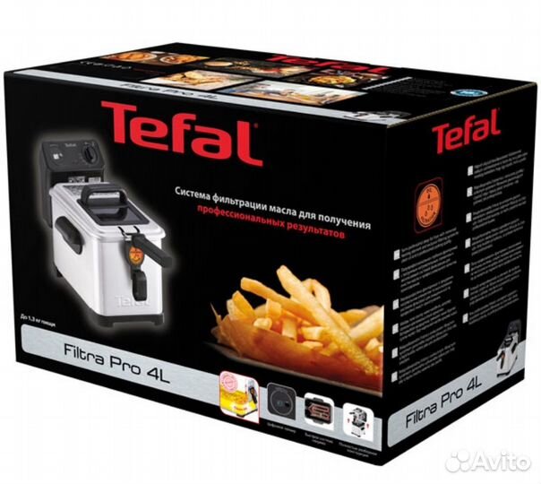 Фритюрница Tefal Filtra Pro FR516032