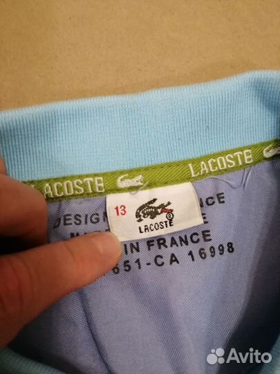 Футболка поло lacoste original