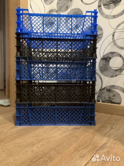 Пластиковые ящики для овощей и фруктов