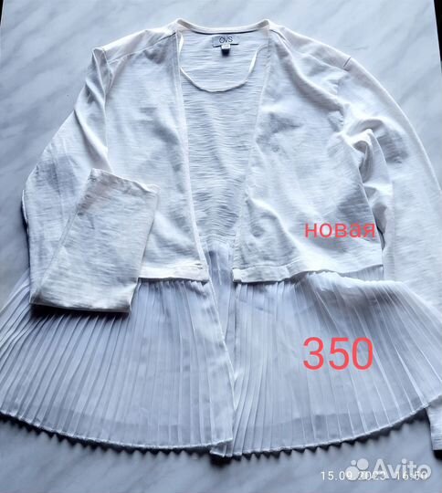 Кофта блузка для девочки 140-146