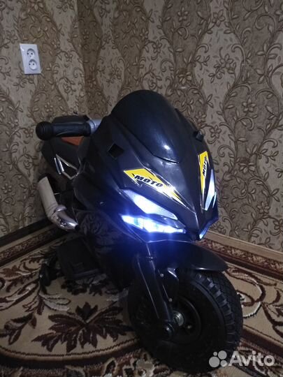 Новый детский электромотоцикл