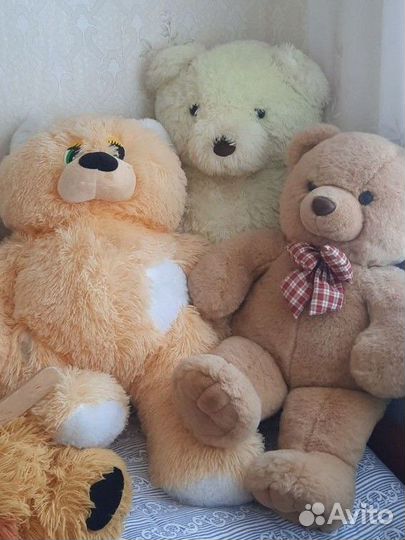Большой плюшевый медведь 100 см