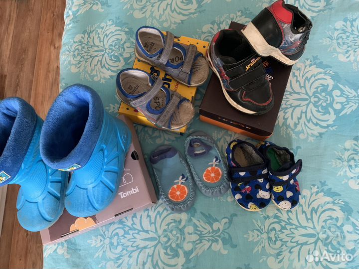 Одежда и обувь на мальчика,86-92