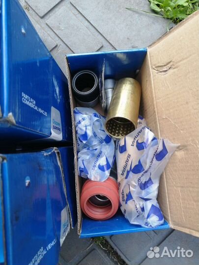 Рем комплект суппорта кнорр 096.592 Sampa