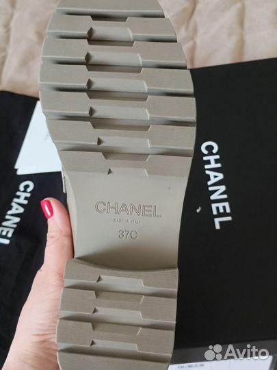 Лоферы Chanel 37р