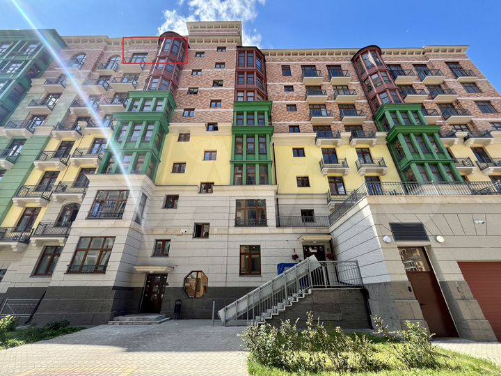 2-к. квартира, 53,7 м², 8/8 эт.