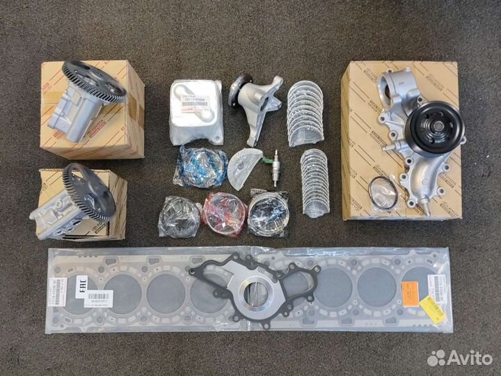 Двигатель Toyota LC200 1VD-FTV 4.5 битурбо ремонт