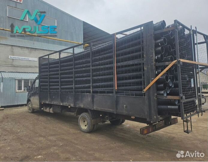 Труба гофрированная пнд 160 SN 8 PR-2