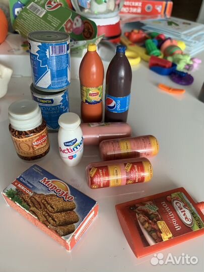 Мини продукты из ленты