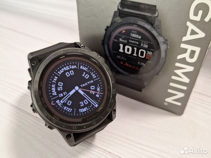 Часы Garmin Tactix 7 PRO Ballistics Sapphire Titan