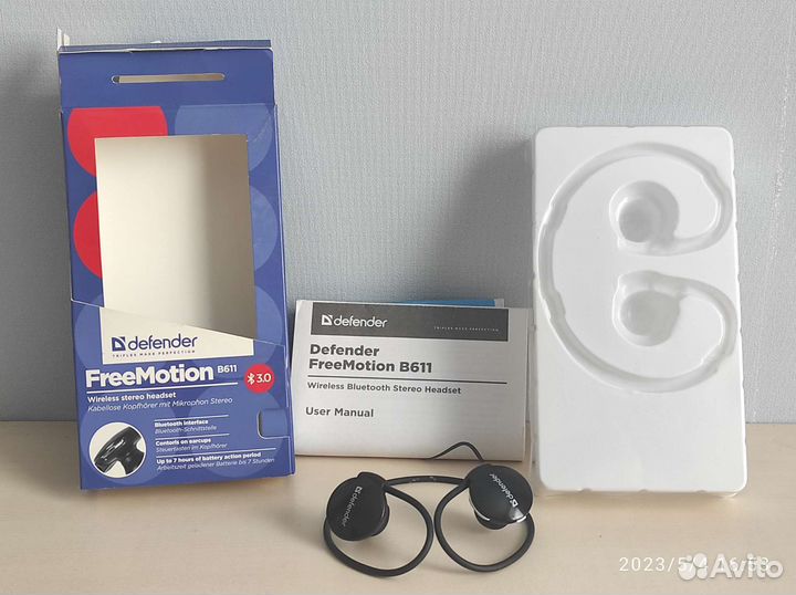 Беспроводные наушники Defender freemotion b611