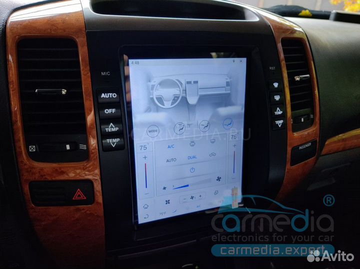 Штатная магнитола для Toyota Land Cruiser Prado 12