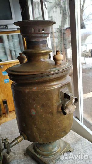 Самовар угольный старинный. 19век