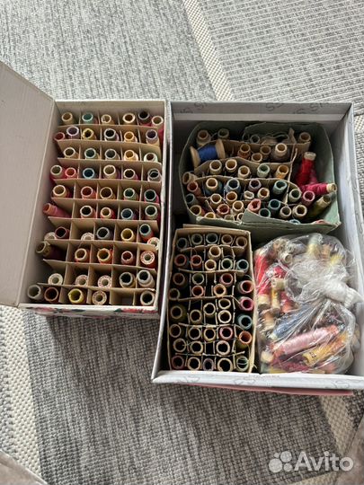 Шелковые нитки СССР