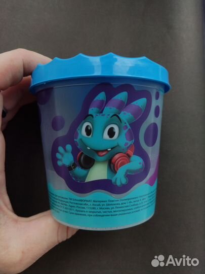 Стаканчик, краски, кисточки для рисования Палитра