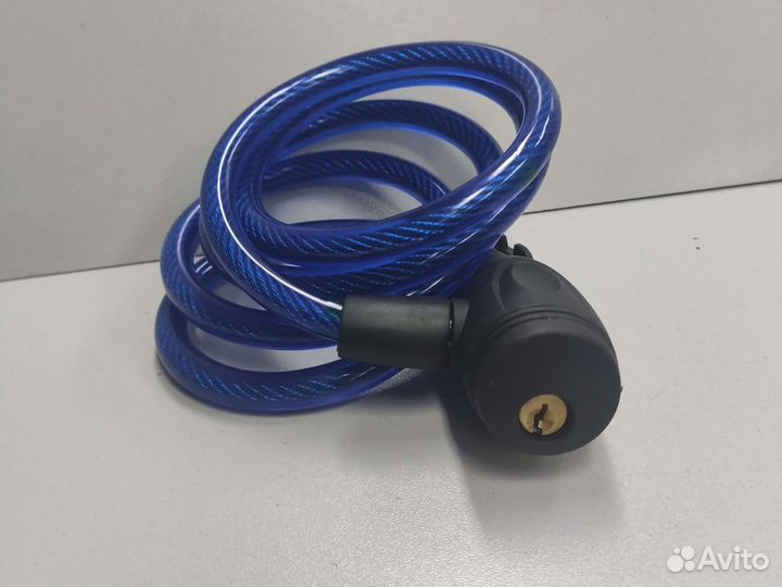 Велозамок 140 см, диаметр троса 10 мм