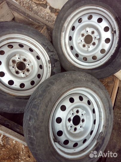 Штампованные диски r14 на ваз бу