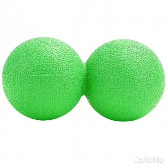 Мяч для мфр Espado двойной 2х65мм, ES9913 зеленый