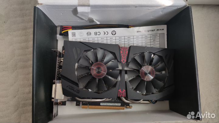 Видеокарта Asus 1060 6Gb Rog Strix