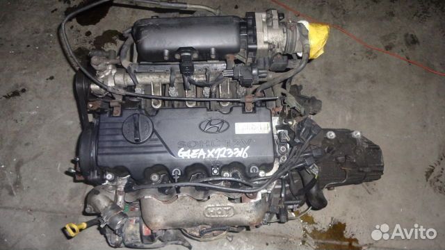 Двигатель Хендай Акцент 1.3 G4EA арт3476