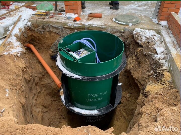 Септик без откачки без запаха + гарантия + монтаж