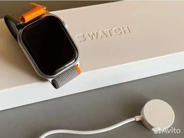 Часы apple watch 8 45 mm silver