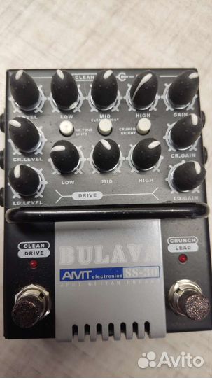 AMT bulava SS-30 - гитарный предусилитель с б/п