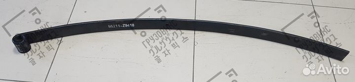 Рессора лист коренной задний 11*70*1450, Zevs USR5