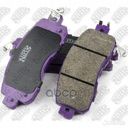 PN2807-nibk колодки дисковые передние Nissan T