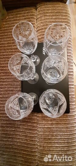 Бокалы для вина хрусталь