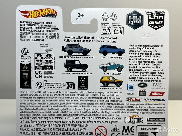 Hot wheels premium 2018 toyota 4runner