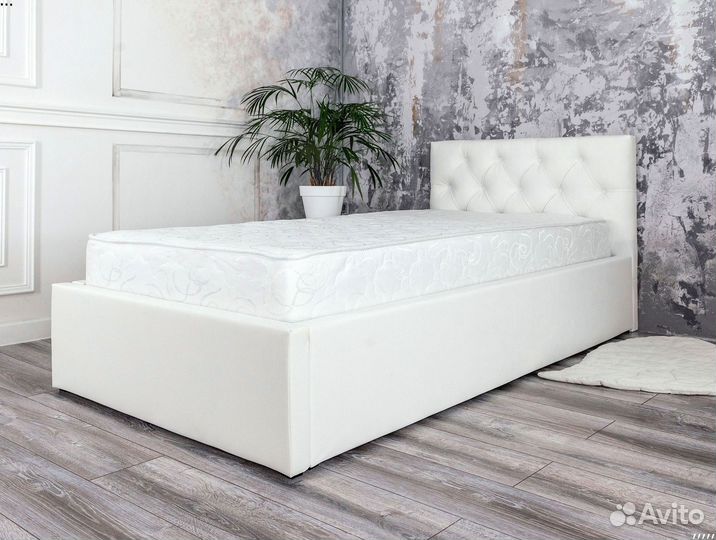 Кровать 90х200 белая новая