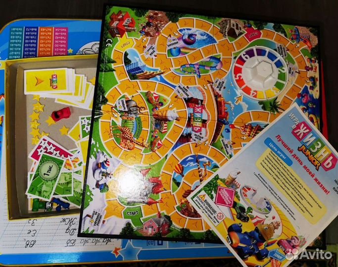 Настольная игра Hasbro Моя первая Игра в жизнь