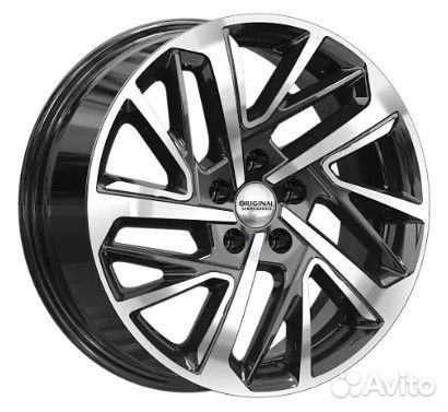 Скад KL-372 : 7x17 5*108 Et:33 Dia:60,1 алмаз