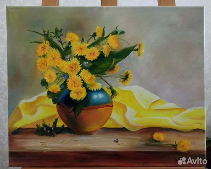 Картина маслом на холсте 