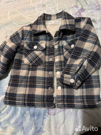 Куртка рубашка zara