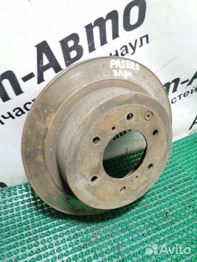 Диск тормозной задний Mitsubishi Pajero V98W 4M41