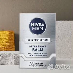 Nivea Бальзам после бритья Men Skin Protection Sil