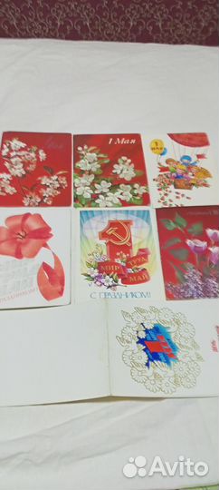 Открытки и конверты чистые СССР