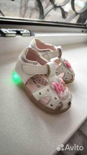 Босоножки для девочки 19 размер
