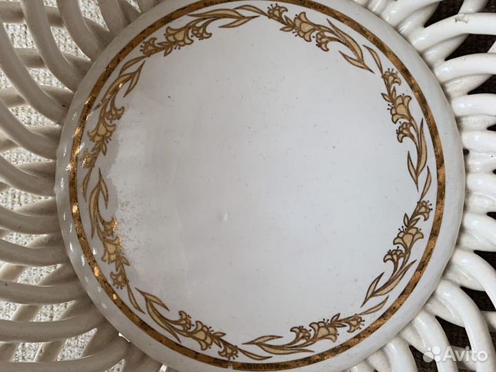 Ваза для фруктов винтажная