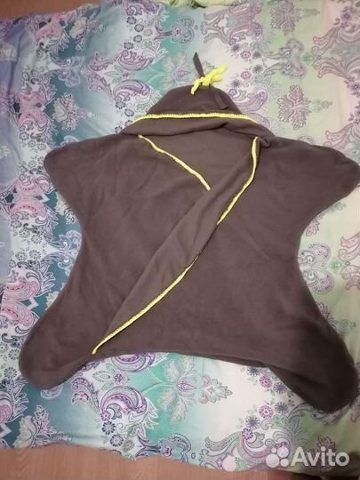 Плед-конверт звёздочка