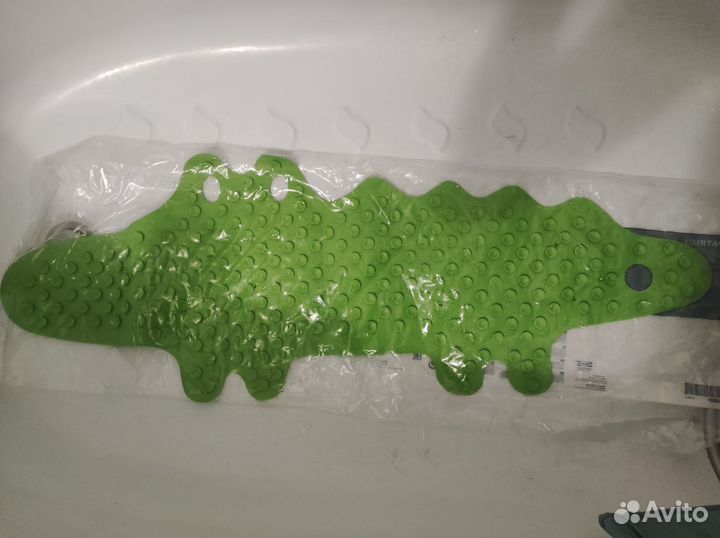 Коврик в ванну новый крокодил Икеа