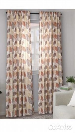 Гардины икеа скэрммал на ленте