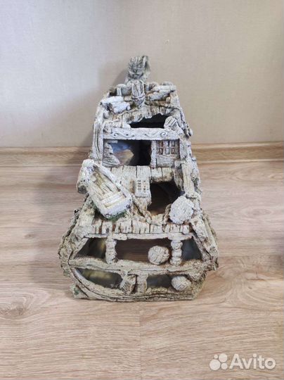 Корабль декорация для аквариума