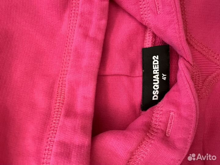 Толстовка с капюшоном Dsquared для девочки