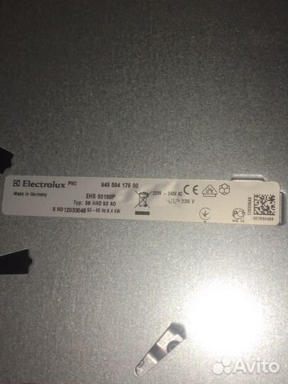 Варочная панель electrolux