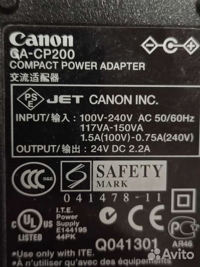 Блок питания 24v DC 2.2A