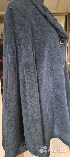 Пальто из шерсти альпаки